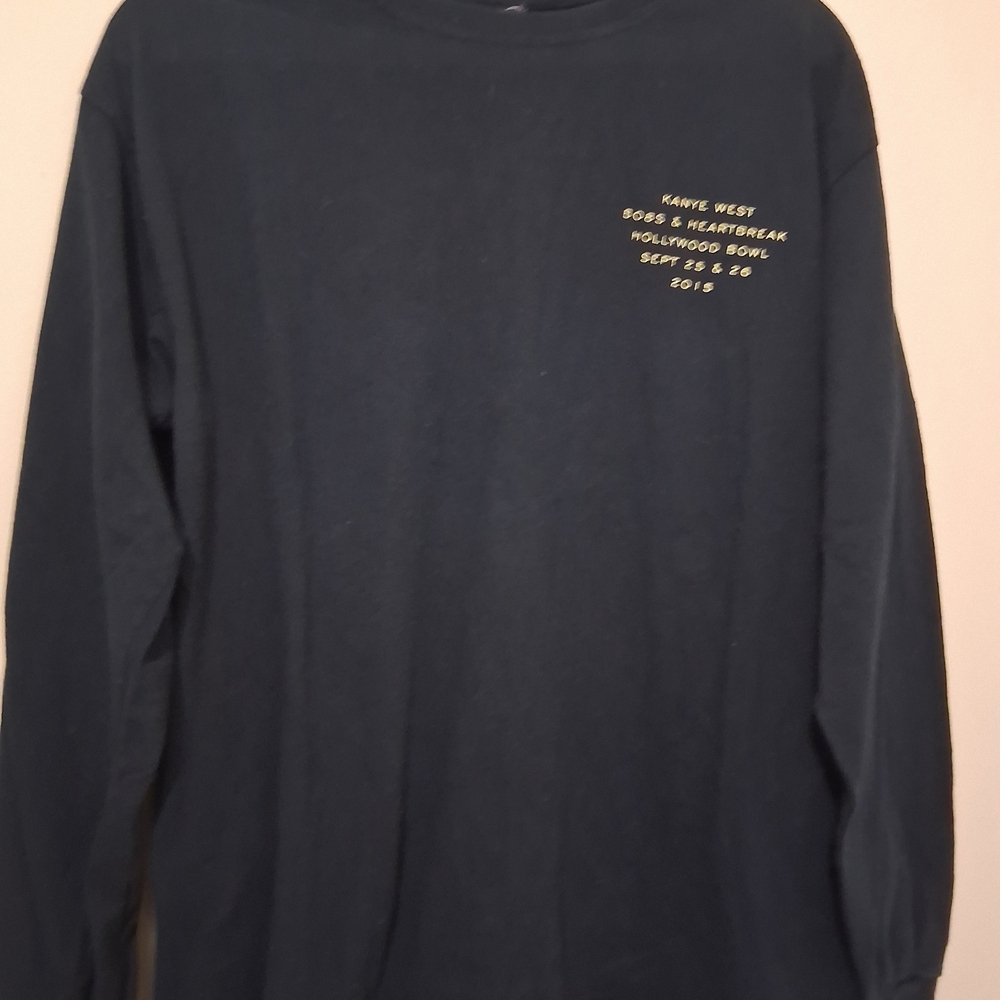 Black Long Sleeve Graphic Tee